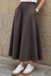 Cepli Pantolon Etek K1109 Vizon Cepli Pantolon Etek K1109 Vizon