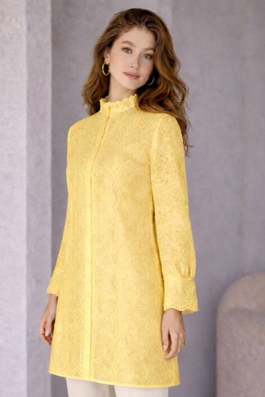 Fisto Gömlek A2001 Sarı