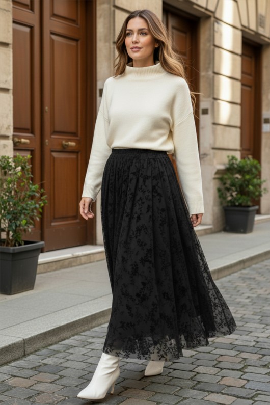 Flok Etek K214 Siyah