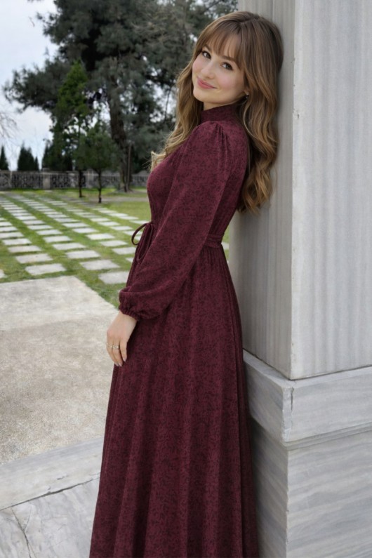 Danteli Elbise K2727 Bordo