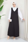 Gömlek + Ji̇le Elbi̇se Siyah 4678 Gömlek + Ji̇le Elbi̇se Siyah 4678