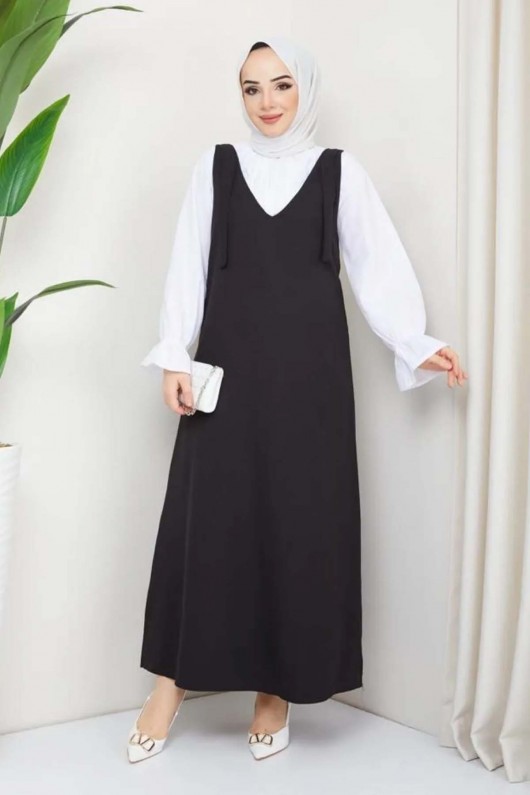  Gömlek + Ji̇le Elbi̇se Siyah 4678