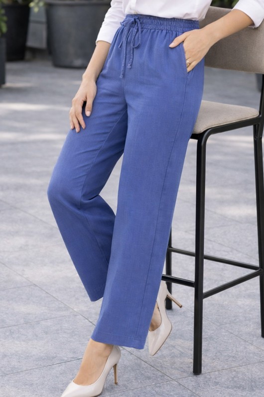 Beli Lastikli Kot Pantolon B6707 Lacivert