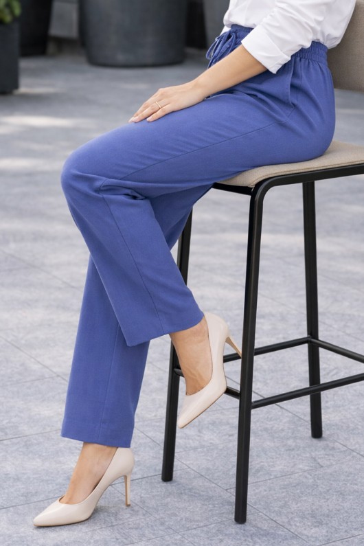 Beli Lastikli Kot Pantolon B6707 Lacivert