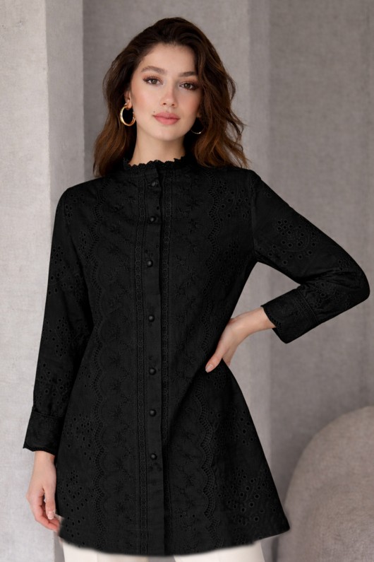 Fisto Gömlek A2001 Siyah