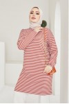  Çizgili Tunik Kiremit 533