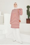  Çizgili Tunik Kiremit 533