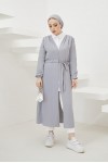  Aerobin Beli Bağlamalı Teettür  Kap Gri 7579