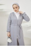  Aerobin Beli Bağlamalı Teettür  Kap Gri 7579