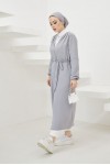  Aerobin Beli Bağlamalı Teettür  Kap Gri 7579