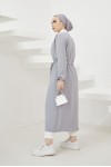  Aerobin Beli Bağlamalı Teettür  Kap Gri 7579