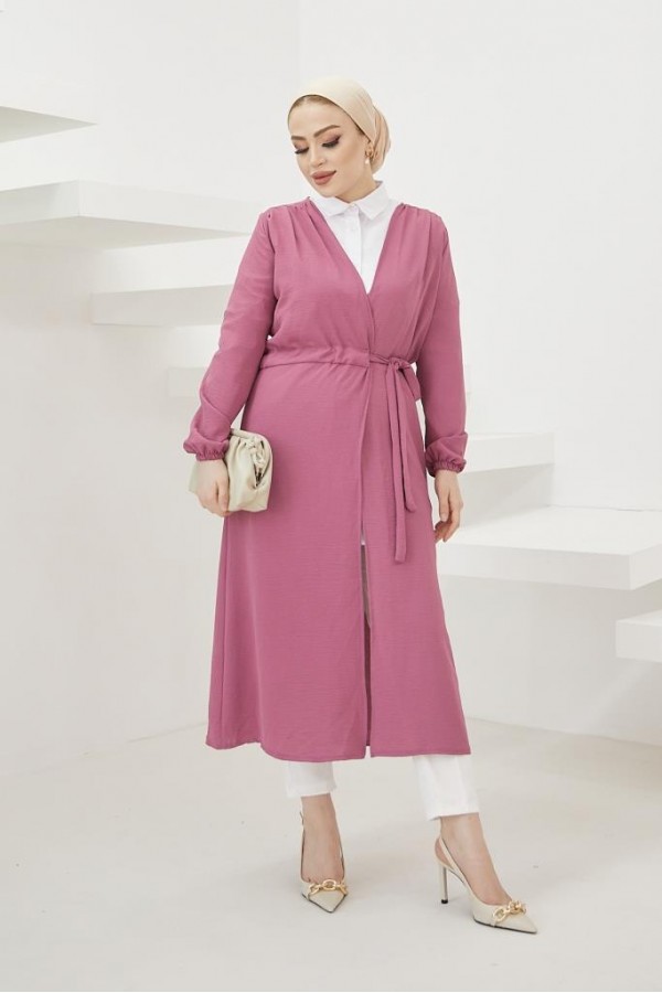  Aerobin Beli Bağlamalı Teettür  Kap Gül Kurusu 7579