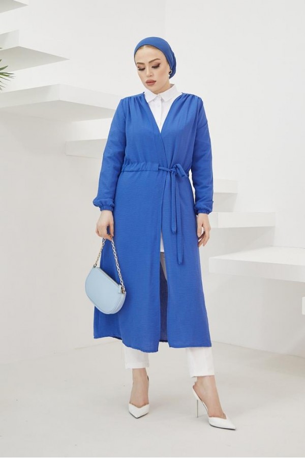  Aerobin Beli Bağlamalı Teettür  Kap İndigo 7579