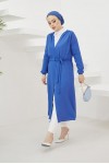  Aerobin Beli Bağlamalı Teettür  Kap İndigo 7579