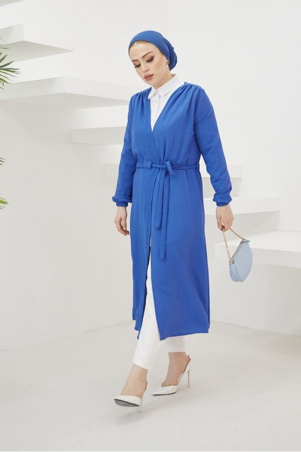  Aerobin Beli Bağlamalı Teettür  Kap İndigo 7579
