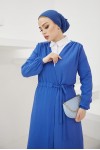  Aerobin Beli Bağlamalı Teettür  Kap İndigo 7579