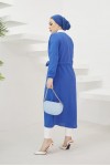  Aerobin Beli Bağlamalı Teettür  Kap İndigo 7579