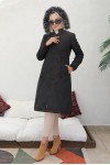 İçi Peluşlu Bondit Kaban Siyah 3004-1 İçi Peluşlu Bondit Kaban Siyah 3004-1
