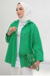 Klasik Tesettür Gömlek Yeşil 3900 Klasik Tesettür Gömlek Yeşil 3900