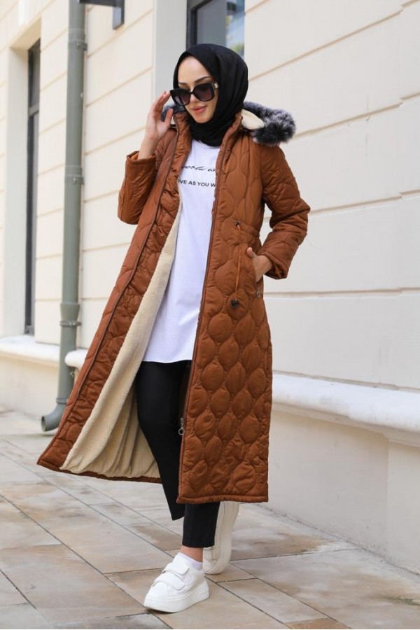 İçi Kürklü Kapitone Kaban Taba 9503 İçi Kürklü Kapitone Kaban Taba 9503