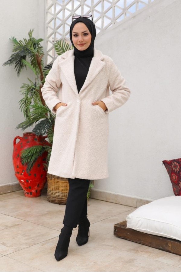 Buklet Tesettür Kaban Taş 9082 Buklet Tesettür Kaban Taş 9082