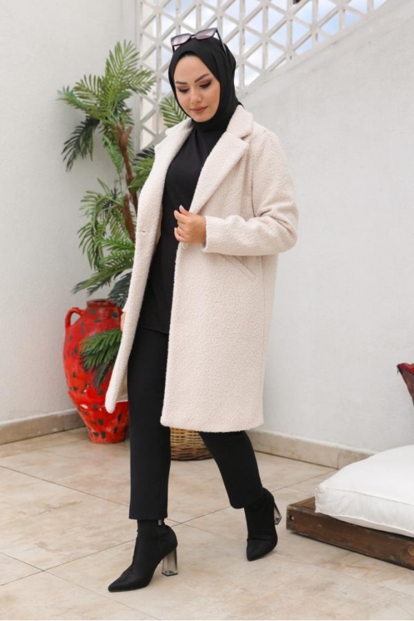 Buklet Tesettür Kaban Taş 9082 Buklet Tesettür Kaban Taş 9082