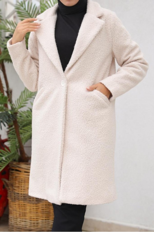 Buklet Tesettür Kaban Taş 9082 Buklet Tesettür Kaban Taş 9082