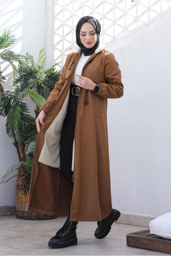 İçi Peluşlu Uzun Bondit Kaban Taba 9508 İçi Peluşlu Uzun Bondit Kaban Taba 9508