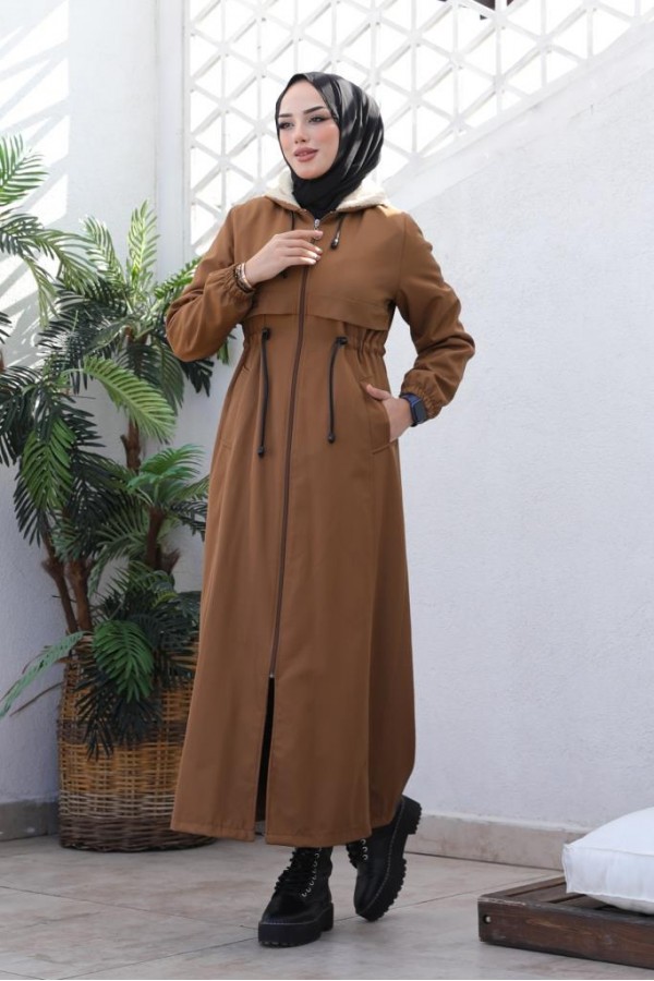 İçi Peluşlu Uzun Bondit Kaban Taba 9508 İçi Peluşlu Uzun Bondit Kaban Taba 9508