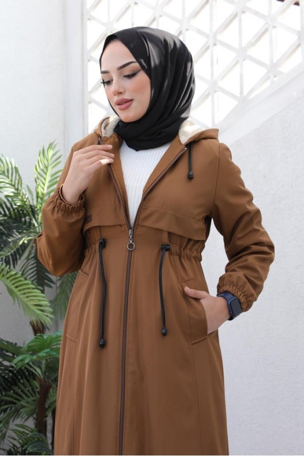 İçi Peluşlu Uzun Bondit Kaban Taba 9508 İçi Peluşlu Uzun Bondit Kaban Taba 9508