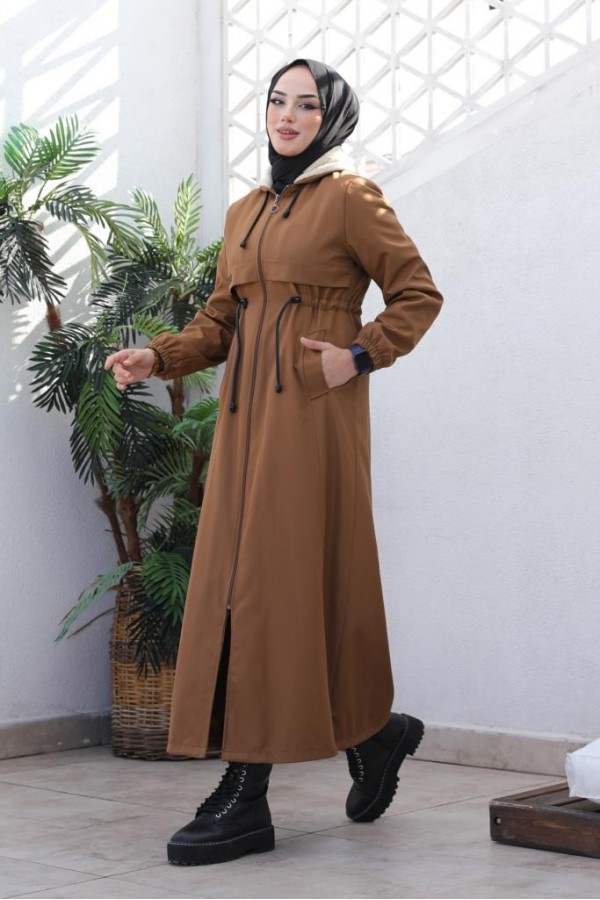 İçi Peluşlu Uzun Bondit Kaban Taba 9508 İçi Peluşlu Uzun Bondit Kaban Taba 9508