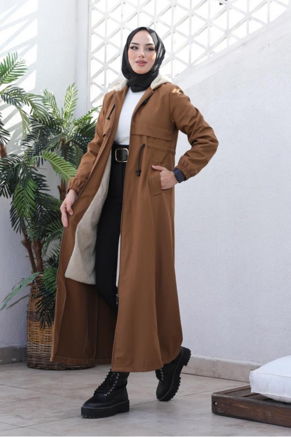 İçi Peluşlu Uzun Bondit Kaban Taba 9508 İçi Peluşlu Uzun Bondit Kaban Taba 9508