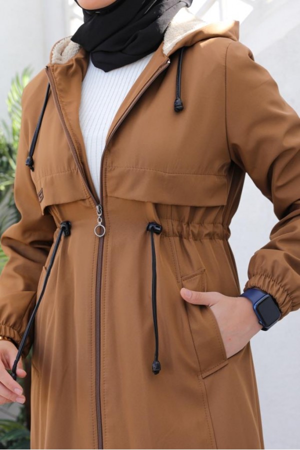 İçi Peluşlu Uzun Bondit Kaban Taba 9508 İçi Peluşlu Uzun Bondit Kaban Taba 9508