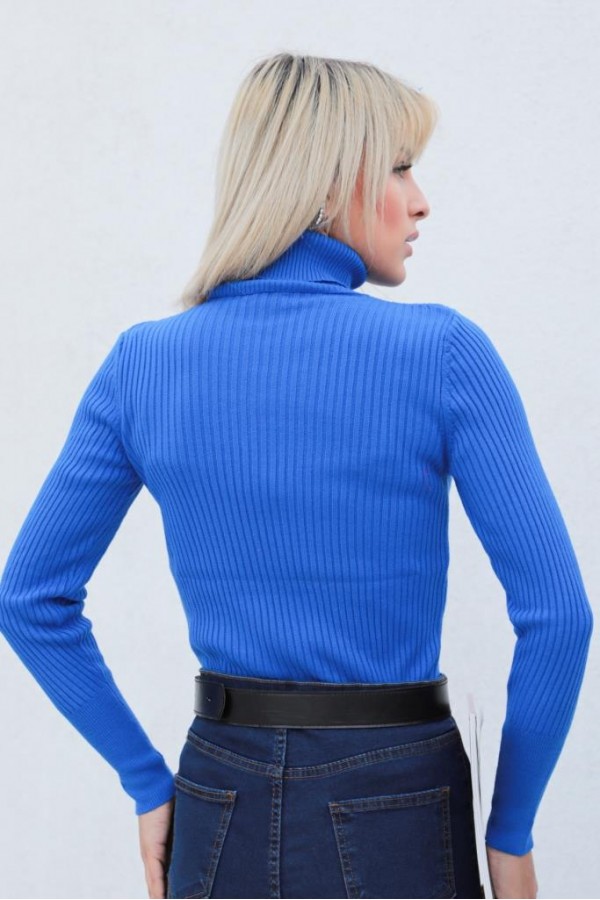  Balıkçı Yaka Triko Saks 44500