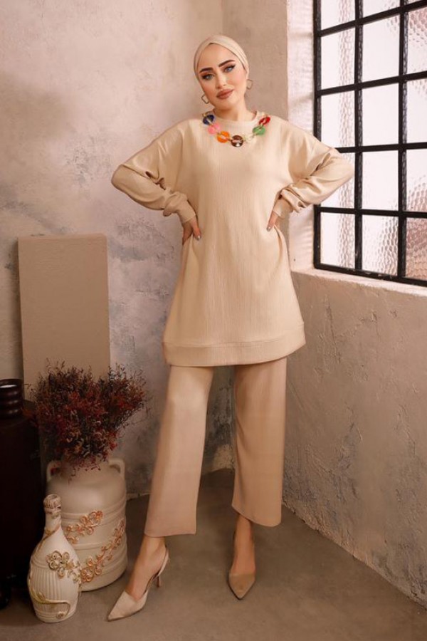  Tesettür İkili Takım Taş 2933