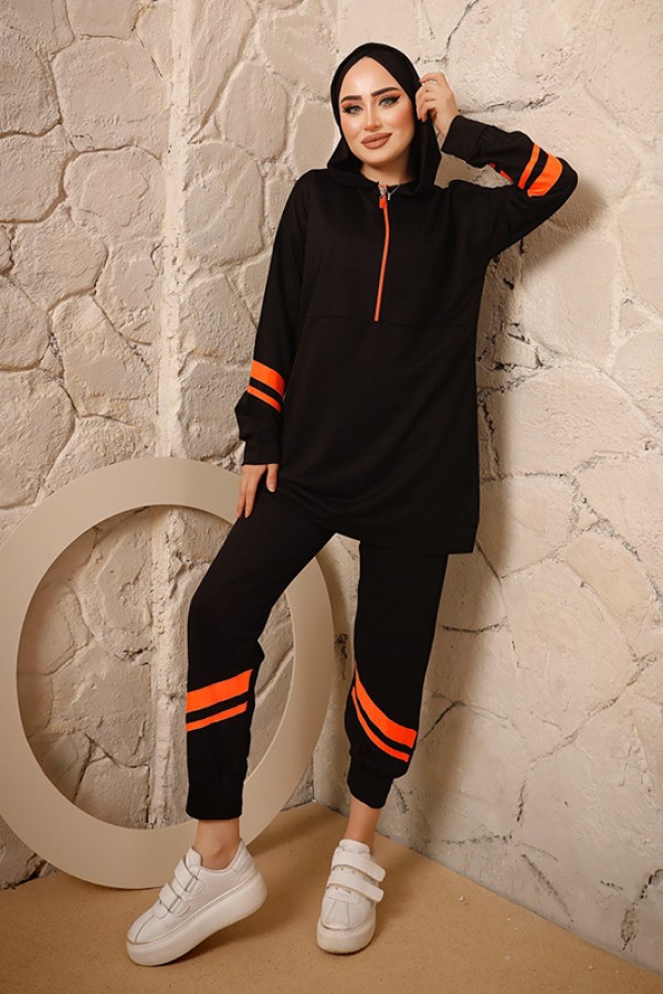  İkili Takım Siyah 2906