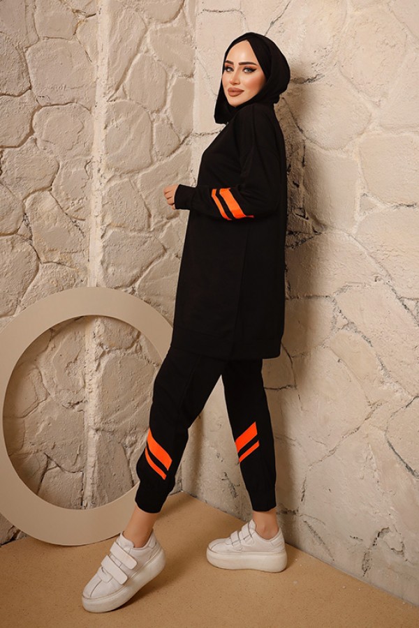  İkili Takım Siyah 2906