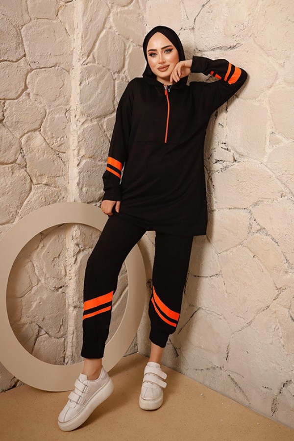  İkili Takım Siyah 2906