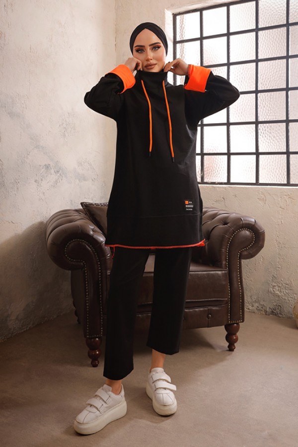  İkili Takım Siyah 2916