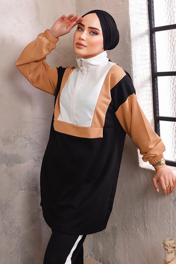  Parçalı İkili Takım Siyah 2985