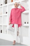 Çift Cepli Gömlek Fuşya 61544 Çift Cepli Gömlek Fuşya 61544