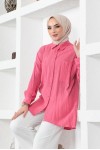 Çift Cepli Gömlek Fuşya 61544 Çift Cepli Gömlek Fuşya 61544