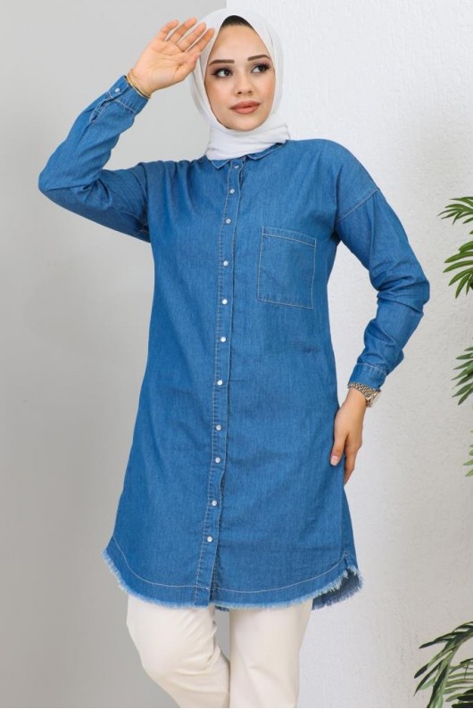 5593 Kot Tunik Lacivert