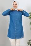 5593 Kot Tunik Lacivert