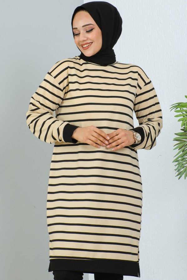 Çizgili Tunik Siyah 1988 Çizgili Tunik Siyah 1988