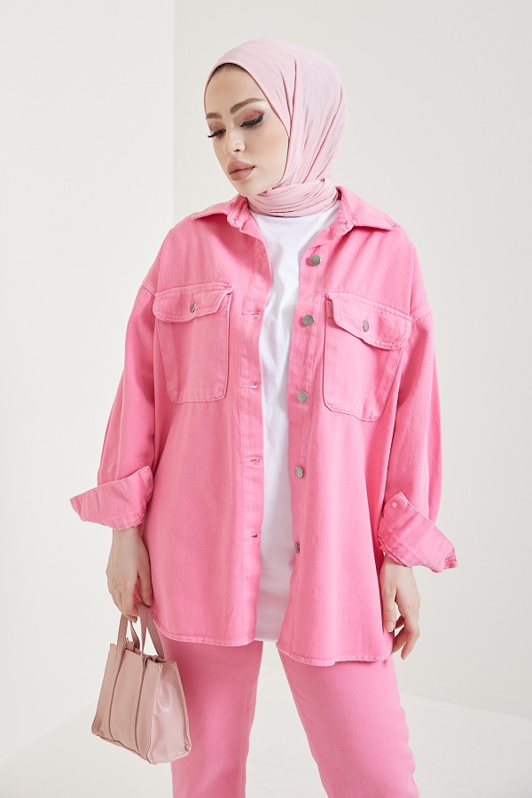 Spor Kot Ceket Pembe 6175 Spor Kot Ceket Pembe 6175