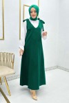 Gömlek + Ji̇le Elbi̇se Zümrüt Yeşili 4678 Gömlek + Ji̇le Elbi̇se Zümrüt Yeşili 4678