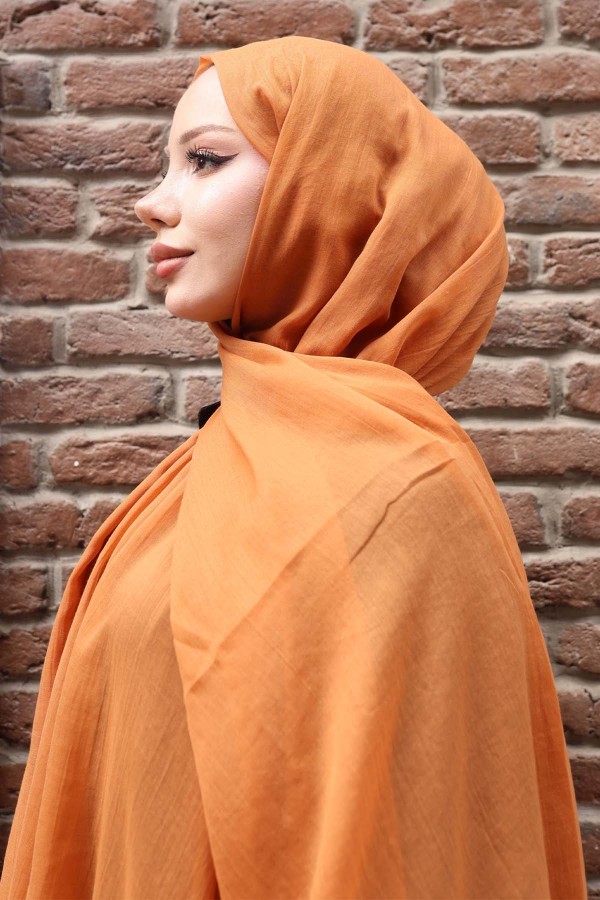 Pamuklu Şal Hardal H101 Pamuklu Şal Hardal H101