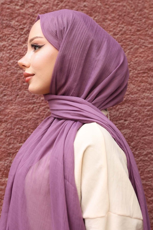 Pamuklu Şal Mor H101 Pamuklu Şal Mor H101