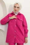 Spor Kot Ceket Fuşya 6175 Spor Kot Ceket Fuşya 6175